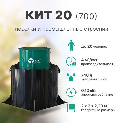 Септик КИТ-20-700